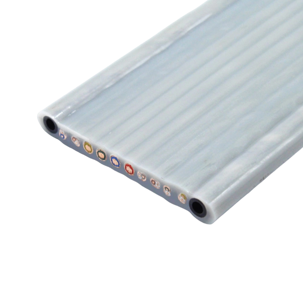 HO7VVD3H6-F Egnet for industrielle miljøer Heis Travelling Flat Cable