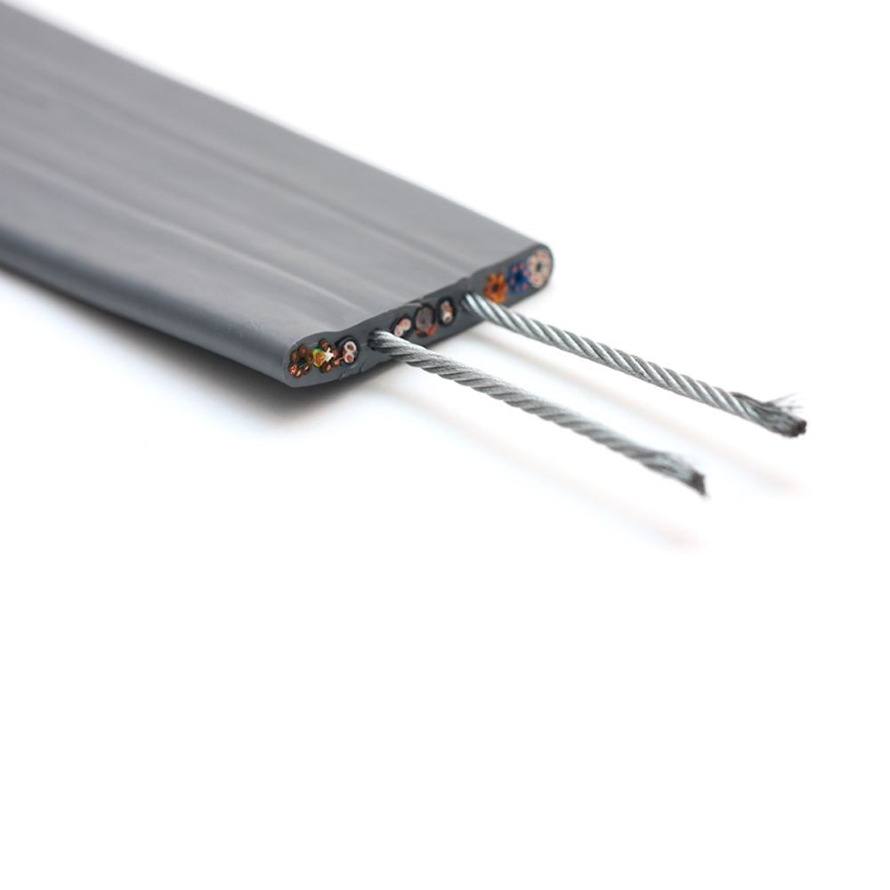 TVVBPG Bredt temperaturområde tilpasningsevne Heis Reisende Flat Kabel